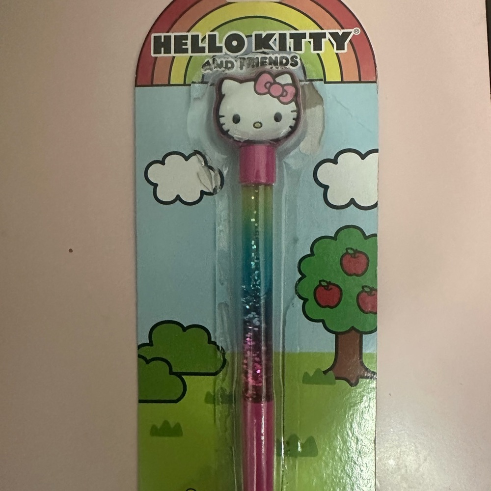 Hello Kitty Multicolor Glitter Pen
